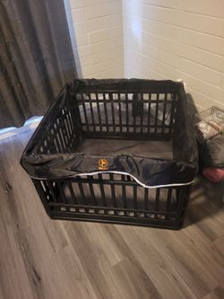 PJYuGen animal enclosure. Black, 3'x3 'x2'
