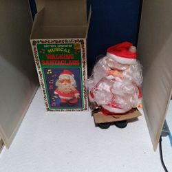 Musical Walking Santa