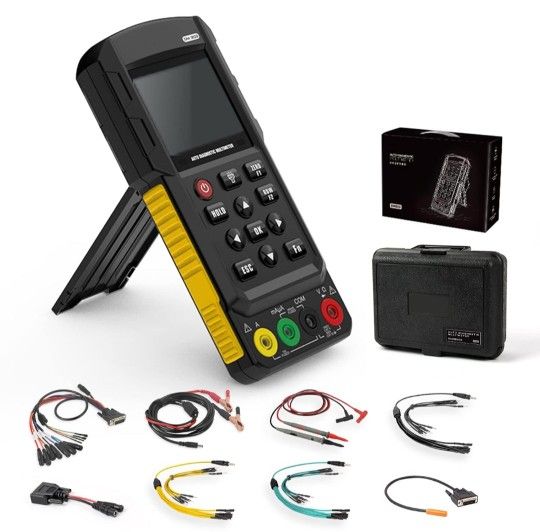 Digital Electrical Multimeters DM303 Multimeter Oscilloscope for Voltage,Current,Resistance Measurement,Oscilloscope,Circuit,Cranking, Ignition Signal