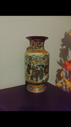 Hand Painted Vase