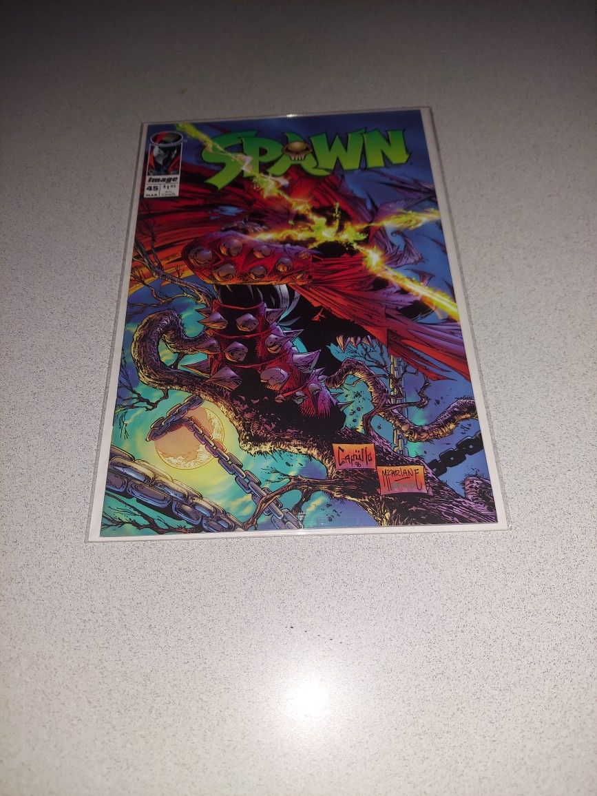 1996 SPAWN #45 COMIC BAGGED AND BOARDED