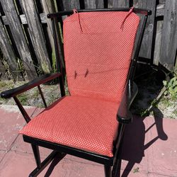 Wooden Rocking Chair In Good Condition $50 Firm On Price