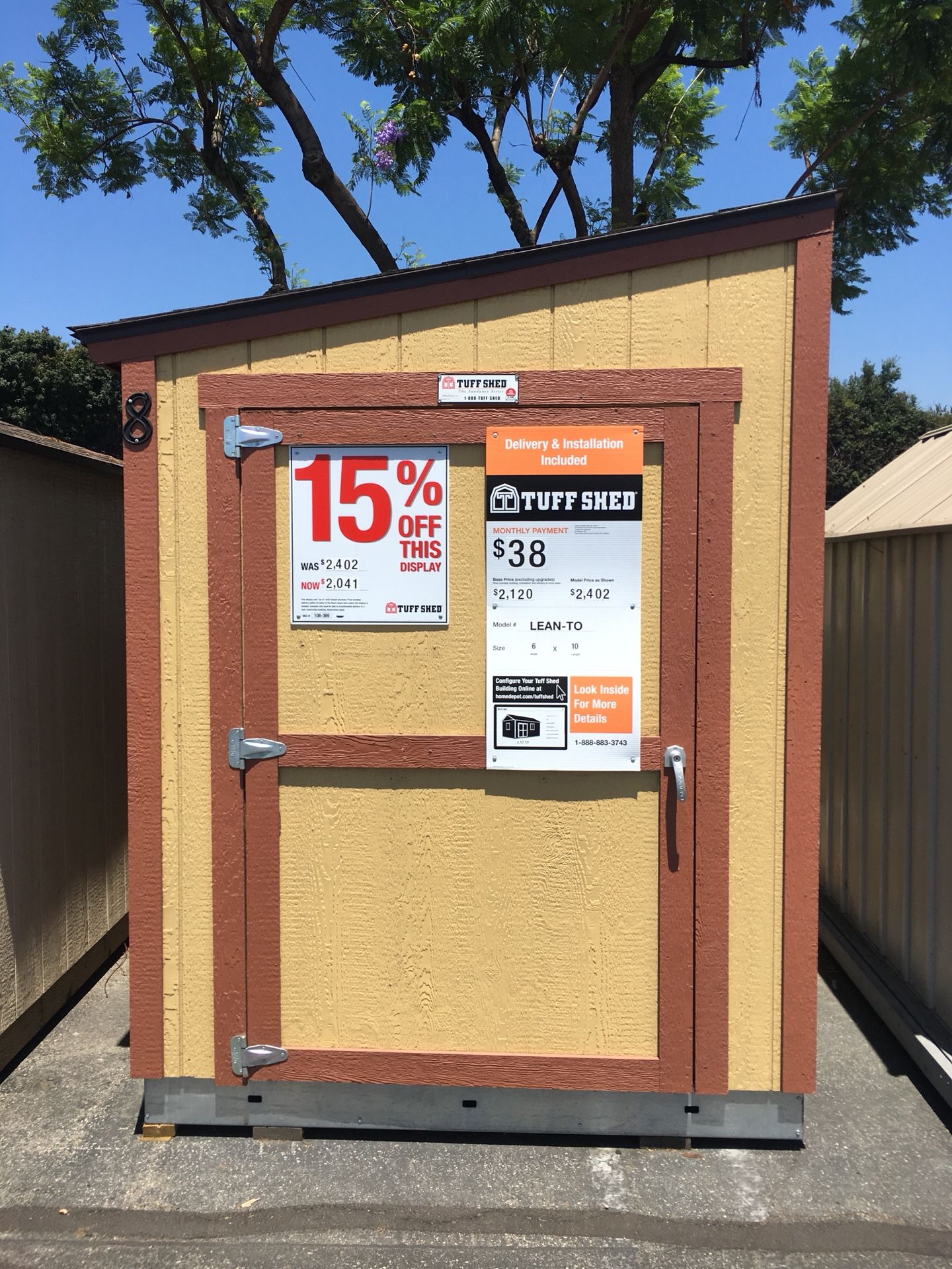 Sundance Series Tuff Shed Lean-To 6x10