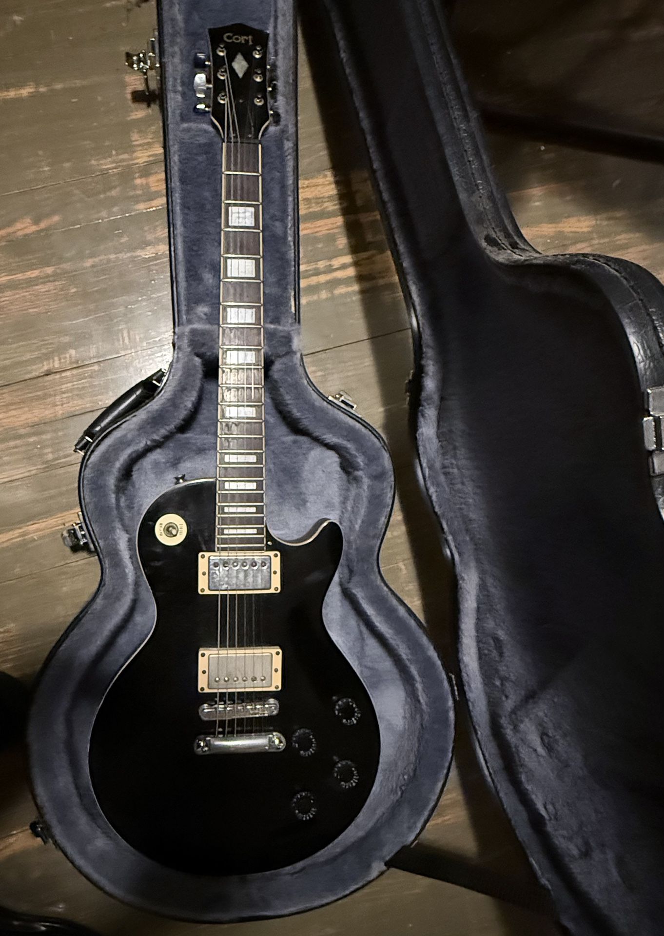 Electric Guitar Les Paul Style Cort Ge20 Vintage