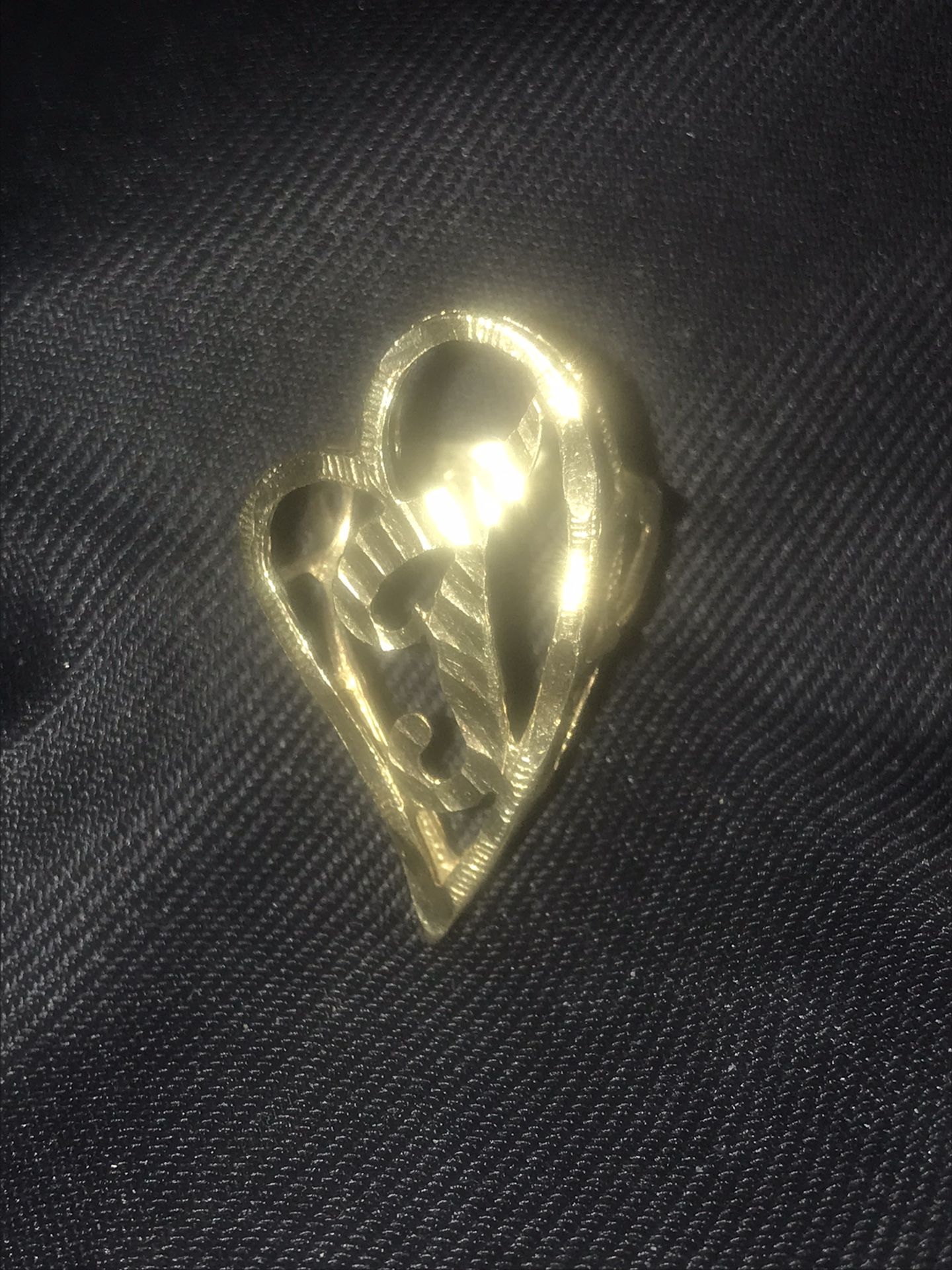 Ring Letter J Gold