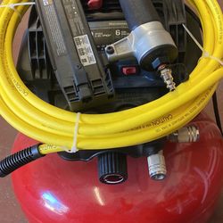 Porter-Cable 6 Gal. 150 PSI Portable Electric Air Compressor and 18-Gauge Brad Nailer Combo Kit