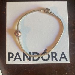 Pandora Brazalete Con Un Charm 