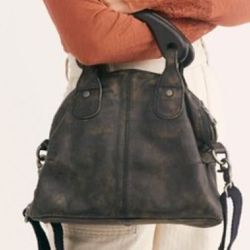 Free People Willow Tote.  Distressed leather 