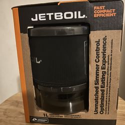 Jetboil MiniMo Backpacking Camp Stove Cooking System - Adjustable Heat Control
