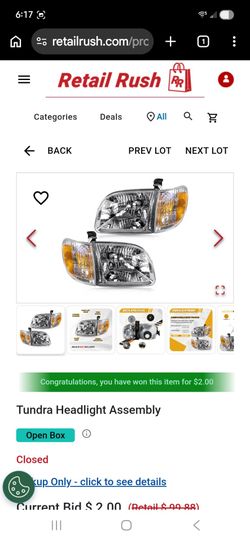 Headlight Assembly with Corner Light Compatible with Toyota Tundra 2000 2001 2002 2003 2004 Regular | Access Cab, Halogen Headlamp Pair Set w/o Bulbs,
