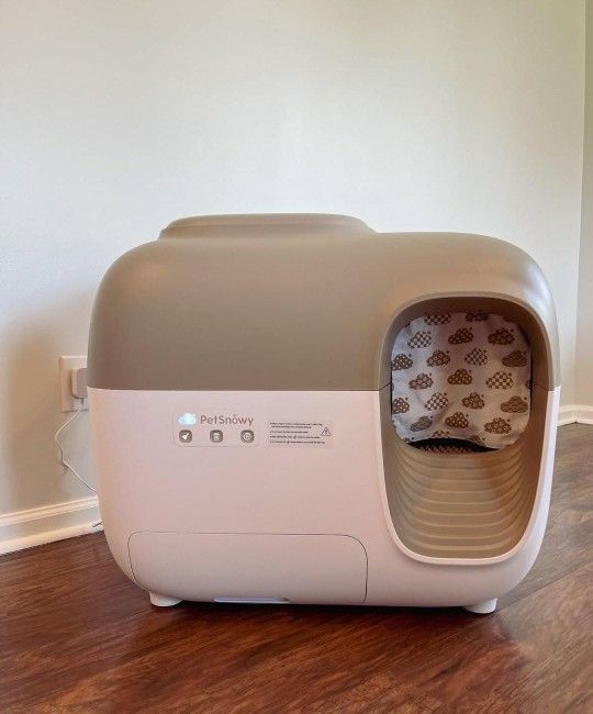 Petsnowy Snow+ Self Cleaning Automatic Litter Box with Zero Odor Automatic Cat Litter Box