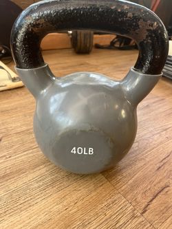 Kettle bell 40lb