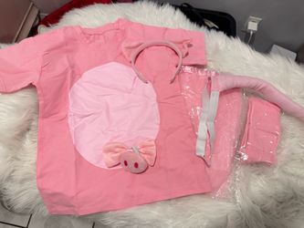 Pink Pig Costume Set Size 5-7