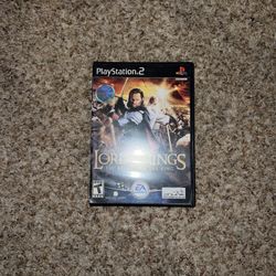 The Lord of the Rings: The Return of the King Sony PlayStation 2. Cover is ripped see pics. Does not include memory card 
