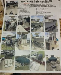 1986 Gulf Stream 22'
