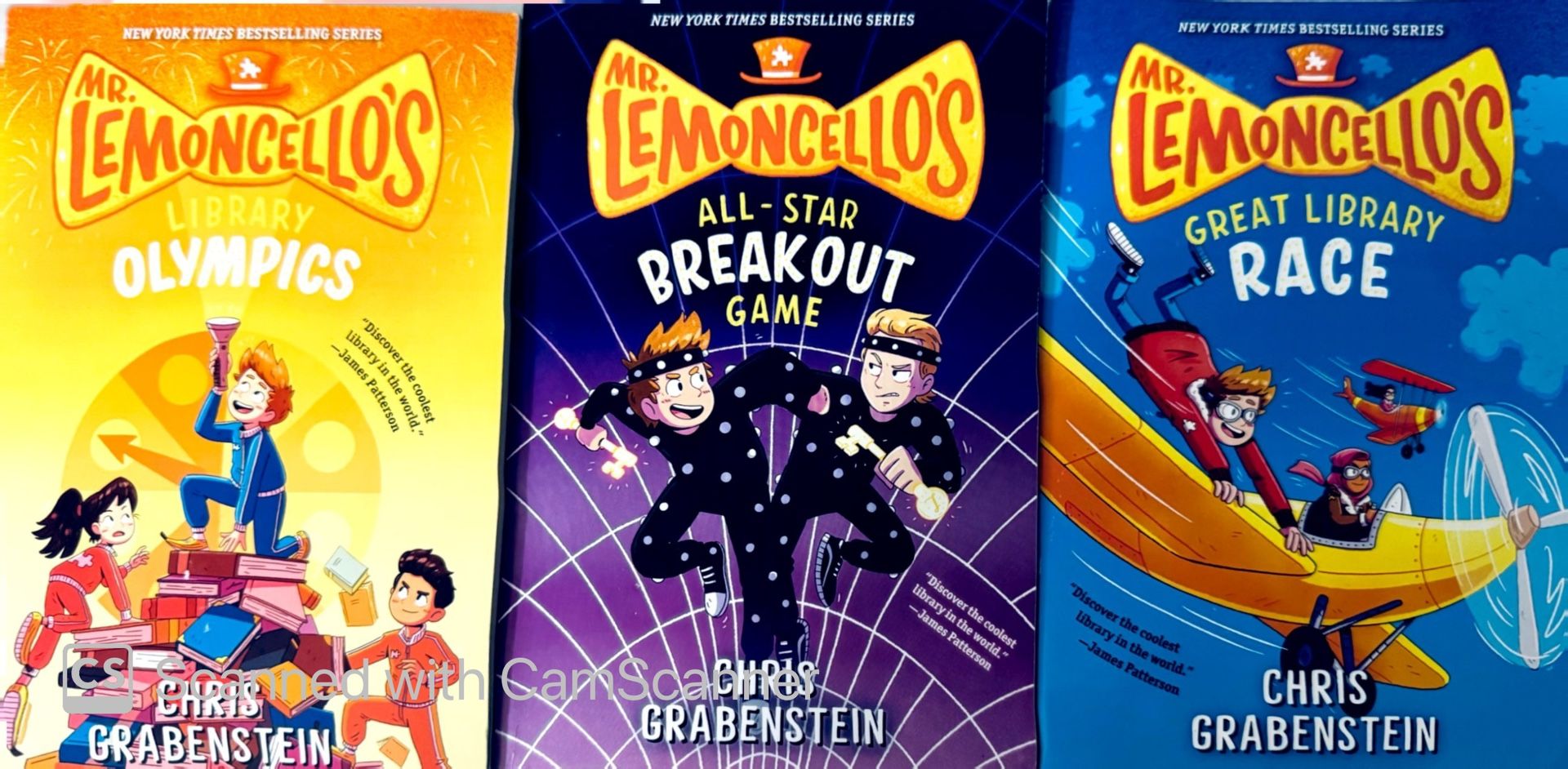 Mr. Lemoncello's Library Books 3 (Boxed Set) by Chris Grabenstein
