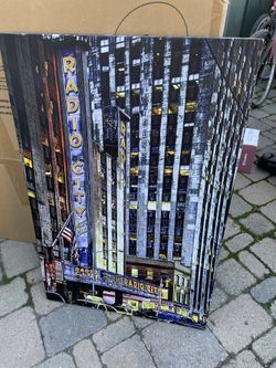Radio City Painting Print