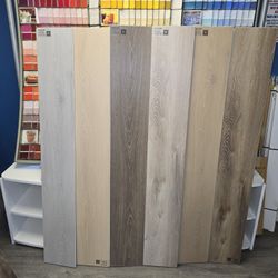 8mm Vinyl Flooring- $1.99sqft  6 Colors