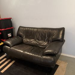 Leather Couch 