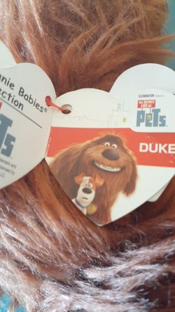 Original Ty beanie Babies collection. Pets. Duke