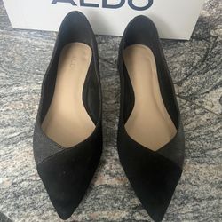 Aldo Peringa Black Flats