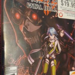 Xbox ONE 'SWORD ART ONLINE FATAL BULLET' game & original case