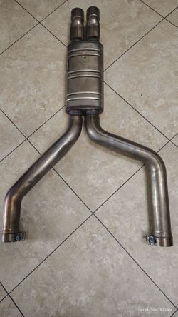 Maserati center silencer or resonator. Part number (contact info removed)95