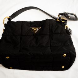 Prada Quilted Bag In Perfect Condition
