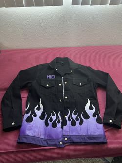 Namiwear Black Denim Hiei Jacket Large