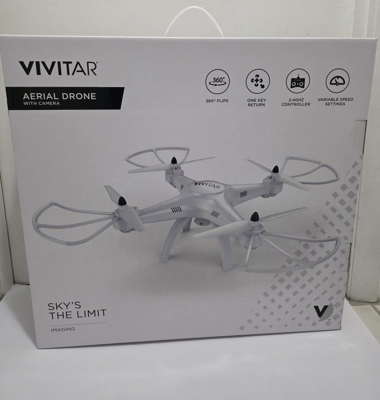 VIVITAR Sky’s The Limit Aerial Drone with Camera & Remote Control