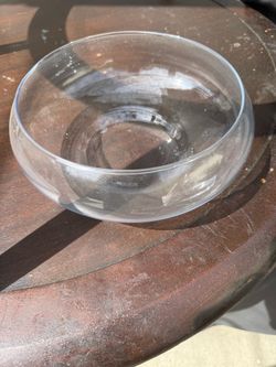 10” Glass Bowl x 6 by Crisa