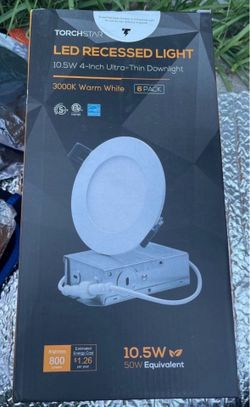 Led Recessed Light 4” 3000k