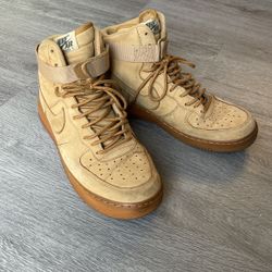 Nike Air Force 1 Hi Top “Wheat”