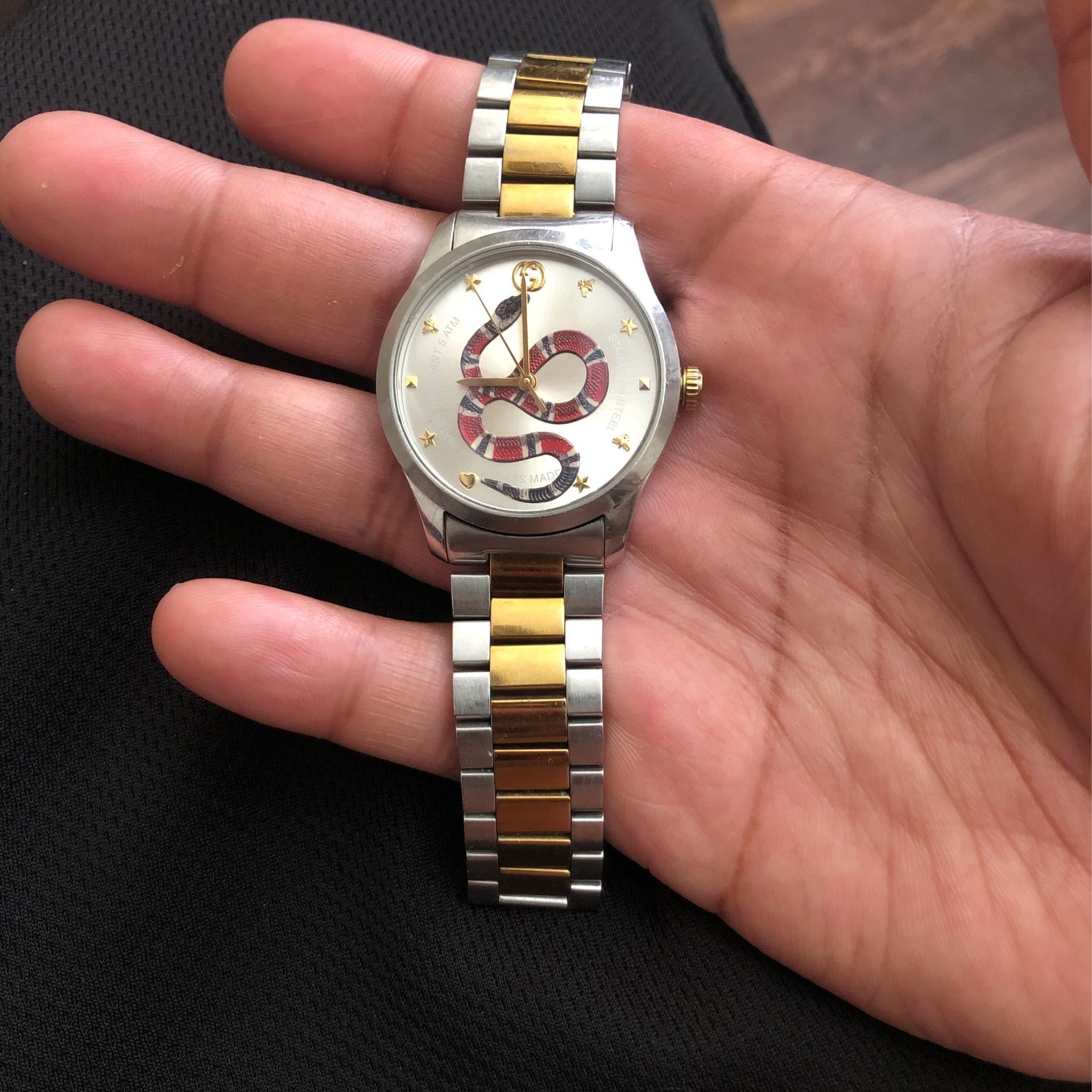 Authentic Gucci G Timeless Watch Swiss Made In Good Condition