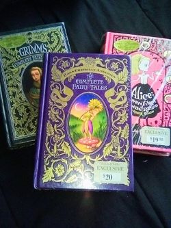 3 beautiful complete fairy tale books
