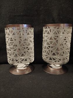 Beautiful set of NEW candle holders