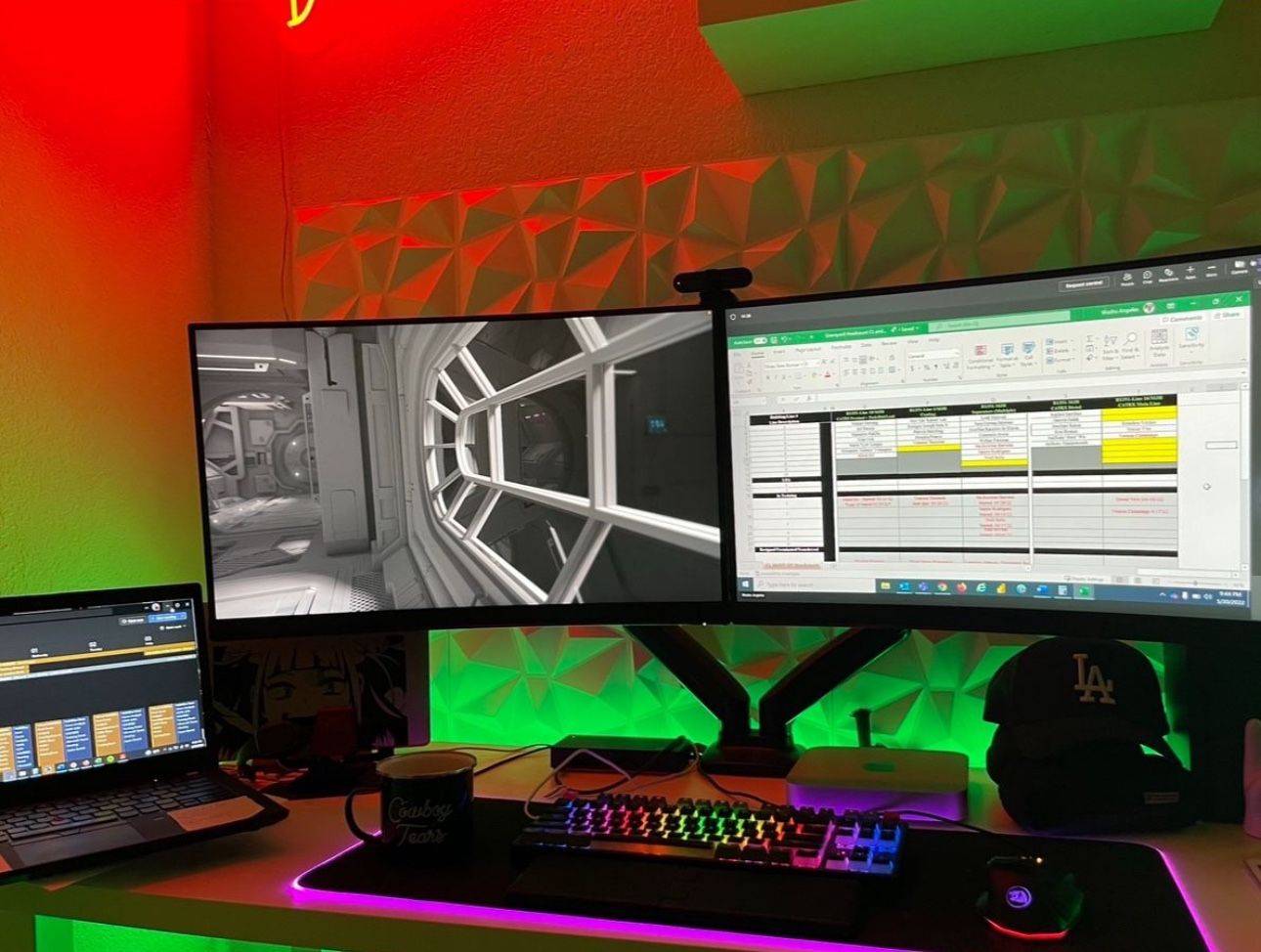 (2) MSI G27C4, 27" Gaming Monitor, 1920 x 1080