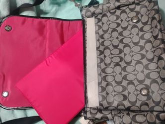 Coach diaper bag