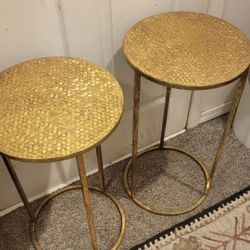 Set Two Light Weight Tables 