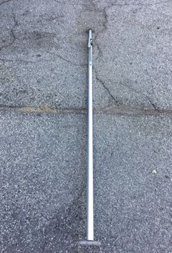 Round aluminum load bar with lever