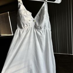 Vintage White Lace Dress
