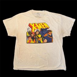 Marvel X-Men '97 White Multicolor Short Sleeve Tee XL