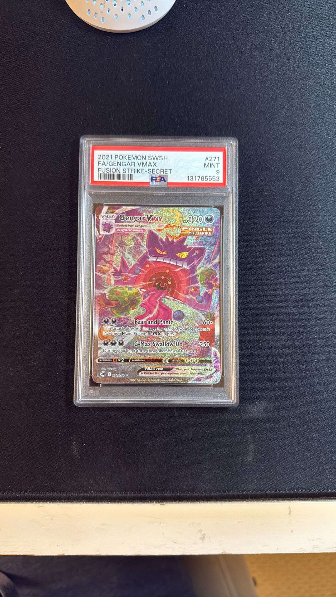 Gengar Vmax Alt Art Psa 9