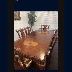 Dining Set Table With 6 Chairs 