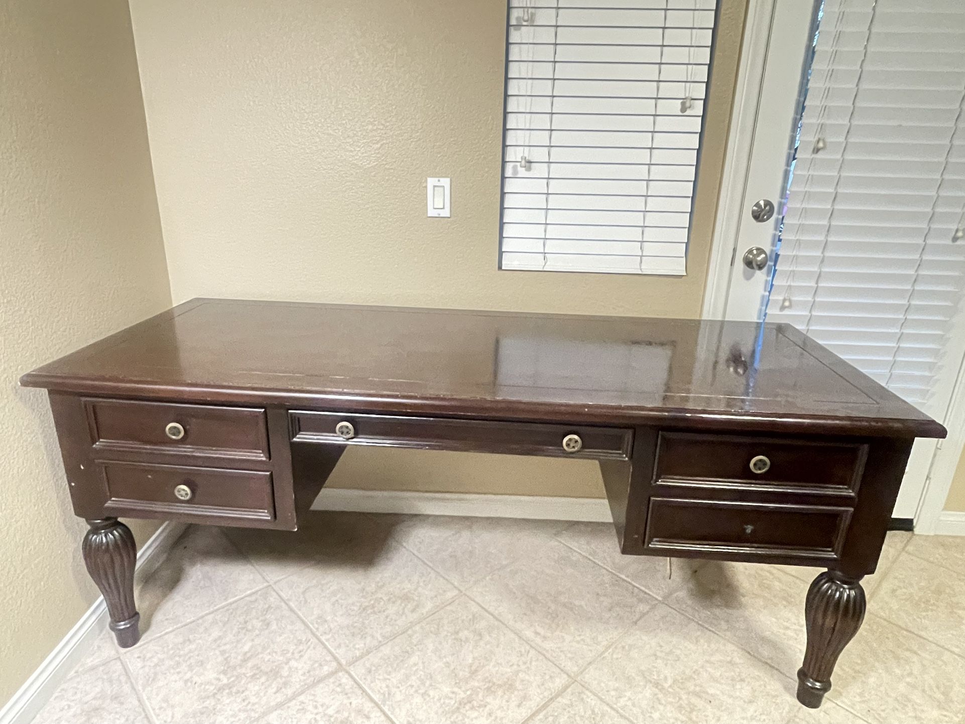 Model Home Study Desk About Table L 72”x W28”x H 30”