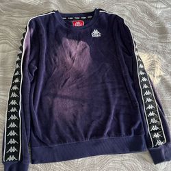 Kappa Long Sleeve Size Small Velour