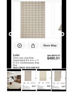 Loloi Chris Loves Julia Polly Area Rug 8'6" x 11'6"