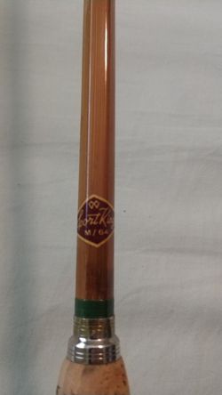 Sport king bamboo fly fishing rod for Sale in San Bernardino, CA