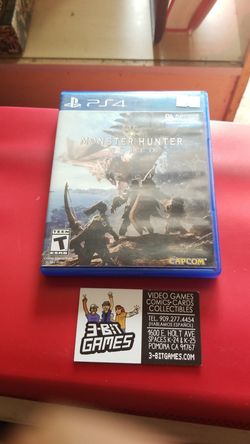 Monster Hunter Worlds Ps4