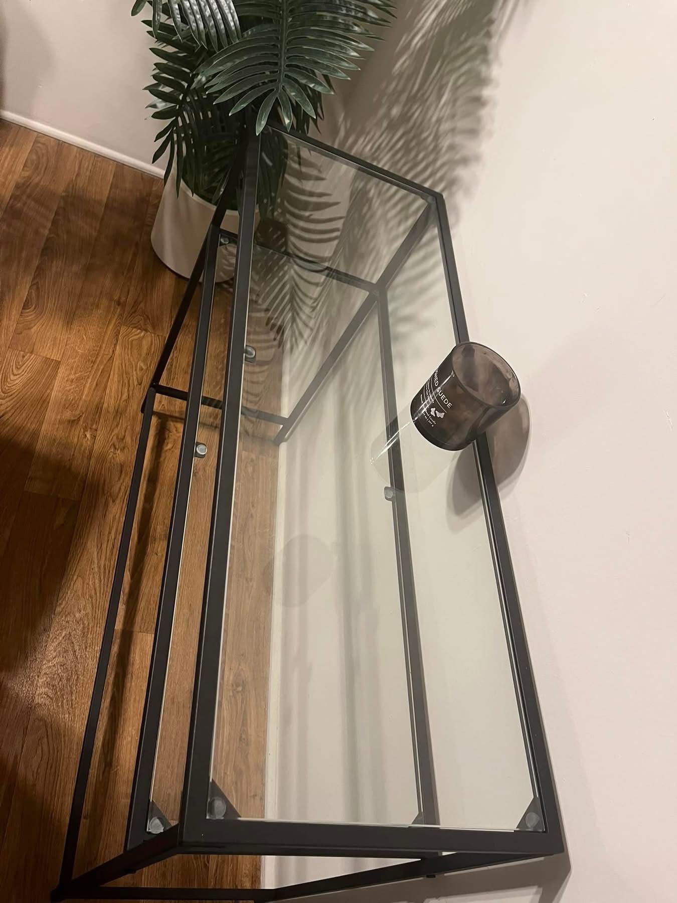 Glass Console Table